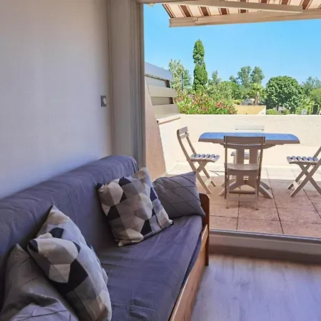 Climatise 2 Pieces Avec Terrasse Et Parking - Classe 2 Etoiles - Fr-1-326-690 דירה *