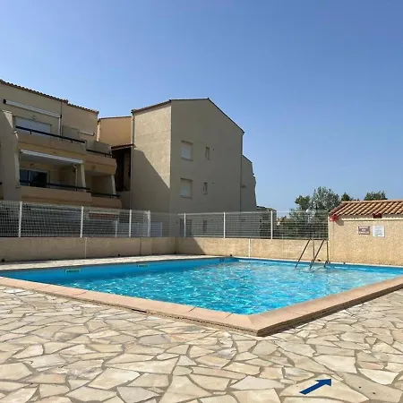 Apartment 2 Pieces Avec Piscine, Parking, Proche Commerces - - Fr-1-387-188 Marseillan (Herault)