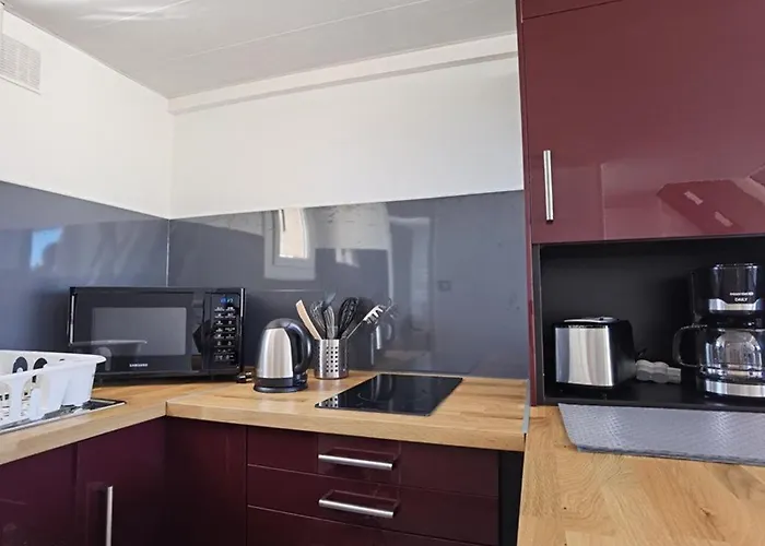 Climatise 2 Pieces Avec Terrasse Et Parking - Classe 2 Etoiles - Fr-1-326-690 *